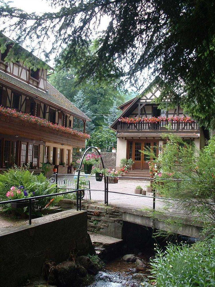 Hotel-Restaurant Du Chateau D'Andlau Barr Extérieur photo