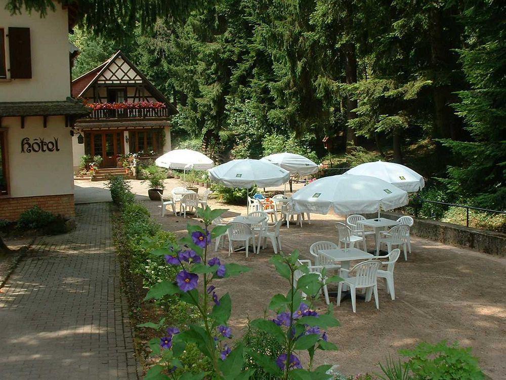 Hotel-Restaurant Du Chateau D'Andlau Barr Extérieur photo