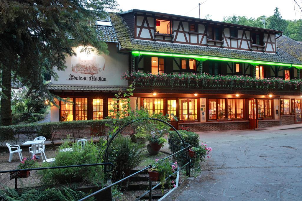 Hotel-Restaurant Du Chateau D'Andlau Barr Extérieur photo