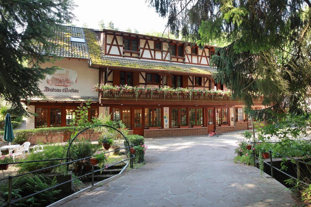 Hotel-Restaurant Du Chateau D'Andlau Barr Extérieur photo