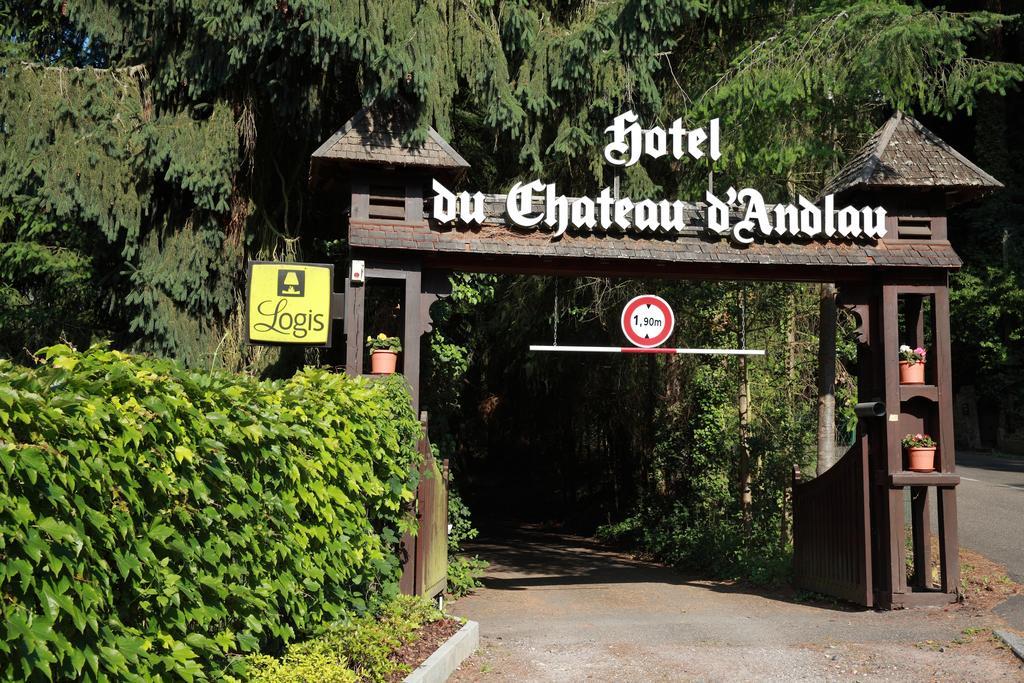 Hotel-Restaurant Du Chateau D'Andlau Barr Extérieur photo