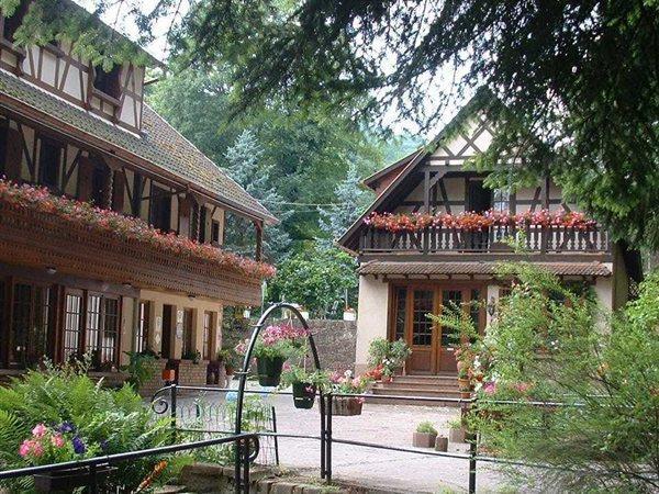Hotel-Restaurant Du Chateau D'Andlau Barr Extérieur photo