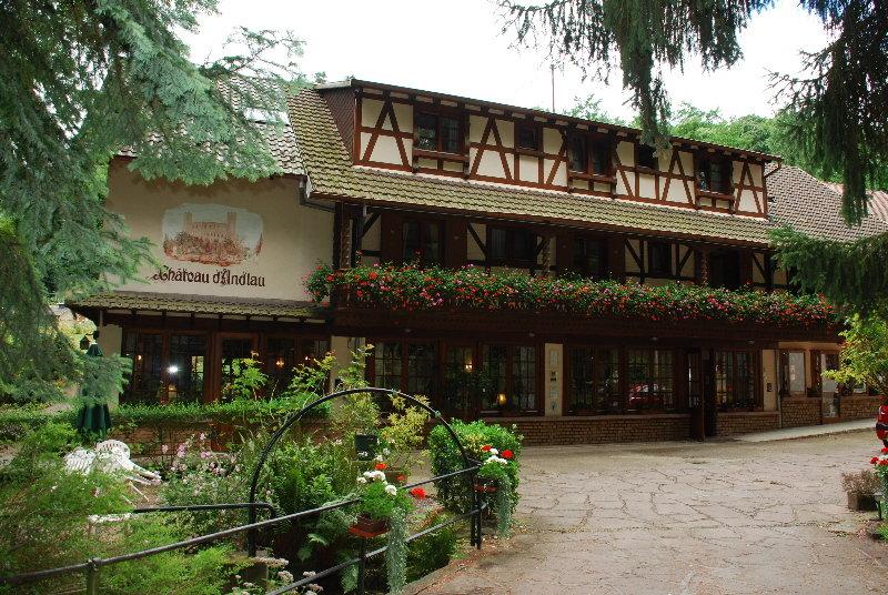 Hotel-Restaurant Du Chateau D'Andlau Barr Extérieur photo