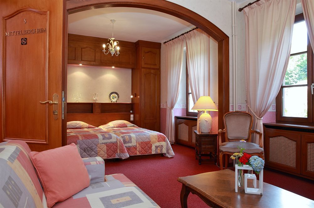 Hotel-Restaurant Du Chateau D'Andlau Barr Extérieur photo