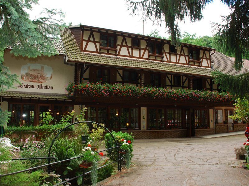 Hotel-Restaurant Du Chateau D'Andlau Barr Extérieur photo